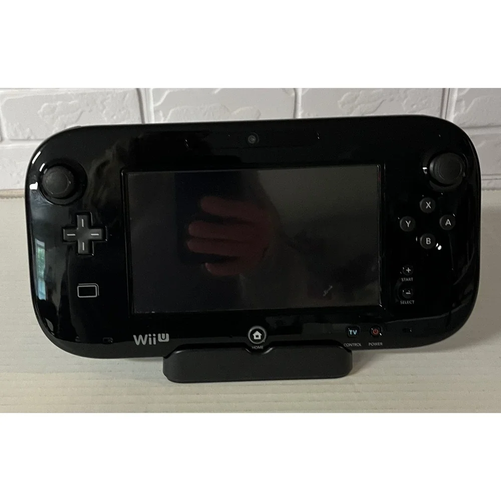 Nintendo Wii U GamePad Controller Unisex OS Black WUP-010 USA - Picture 4 of 7